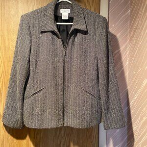 Worthington Ladies Herringbone Skirt Suit